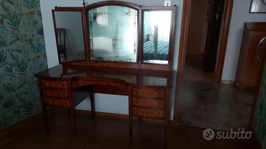 toletta antica intarsiata olandese