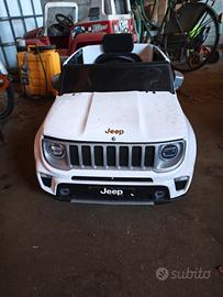 Jeep bianca elettrica