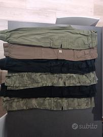 Pantaloni cargo 10/11 anni 