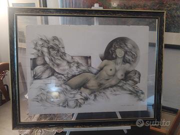 Litografia del Maestro Giancarlo Marini