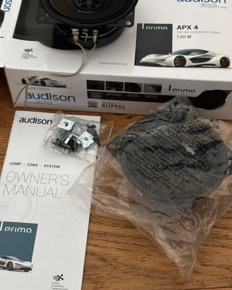 Coppia casse Audison APX 4 (Prezzo trattabile)