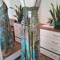 Vestito Boho stile indiano 100%seta