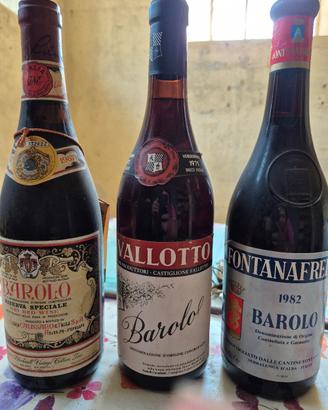 bottiglie barolo 