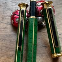 stilografica e sfera Jaguar (Matador) lacca oro