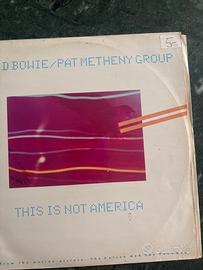 Disco 33 giri David Bowie più Pat Metheny