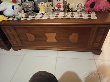 panca ripostiglio in legno