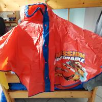 Mantellina con cappuccio anti-pioggia bimbo Cars