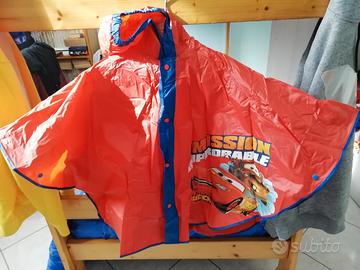 Mantellina con cappuccio anti-pioggia bimbo Cars