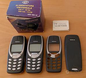 Lotto N°2 Nokia 3310 + N°1 Cover + N°1 Aliment Uni