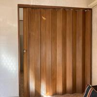 porta a soffietto vero legno