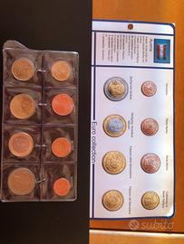 Serie completa euro Austria 1' emissione 2002