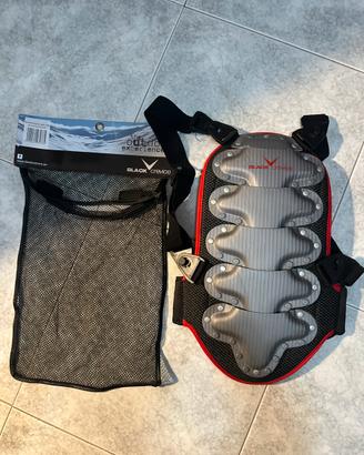 Paraschiena Black Crevice moto sci MTB taglia S