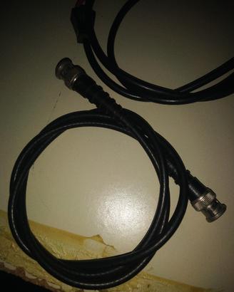 Vintage oscilloscopio cavi completi 