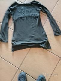 maglia di cotone elasticizzata