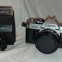 FOTOCAMERA CANON AE1 + ACCESSORI