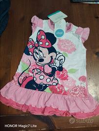 abito neonata Disney ellepi Minnie 3 mesi 