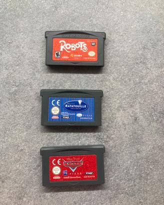 Lotto 3 Giochi GBA Disney Original