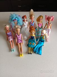 Lotto 9 Barbie ( incluse Anna e Elsa di Frozen)