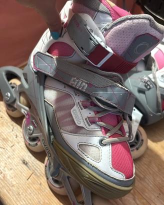 rollerblade rosa dal 38 al 41