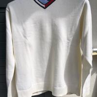 Pullover da uomo bianco Tommy Hilfiger M