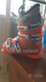 Scarponi sci discesa bambini Tecnica 4 ganci n. 34