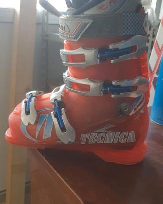 Scarponi sci discesa bambini Tecnica 4 ganci n. 34