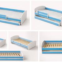 Letto per bambino 180x80 con cassetto