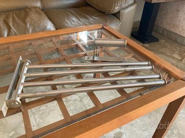 Porta asciugamani e porta rotolo