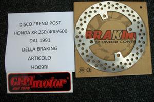 Disco freno posteriore xr600
