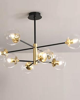 Lampadario a sospensione moderno 8 led