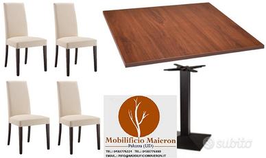 Set Tavoli e Sedie Moderne Bar Ristorante Cod108