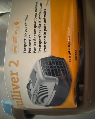 Trasportino per cani/gatti   Nuovo gulliver 2