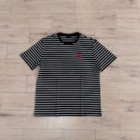 Maglia Shein XL - Rigata Bianco/Nero