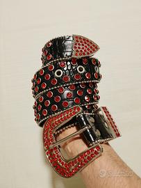 Cintura Y2y con Strass Rossi A soli 5€ | Nuova