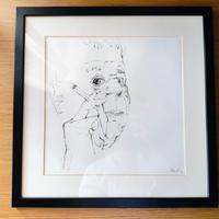 Tullio Pericoli - ritratto di Eugenio Montale