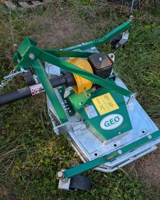 Piatto rasaerba Geo DM 120 SILVER zincato 