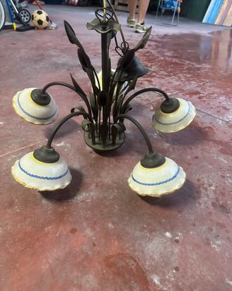 Lampadario ceramica