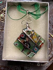 Collana in vetro