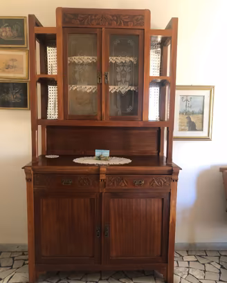 Credenza con Vetrina Liberty anni '20