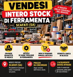 intero stock di ferramenta
