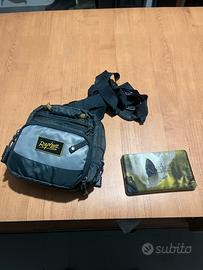 Porta artificiali pesca spinning mosca