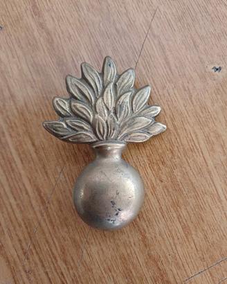 vintage fregio C.C Lucerna Bronzo usata