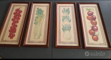4 Quadri vintage 