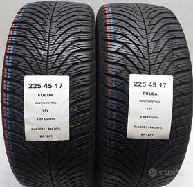 2 GOMME 225 45 17 FULDA BR1261