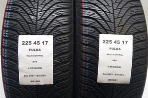 2 GOMME 225 45 17 FULDA BR1261