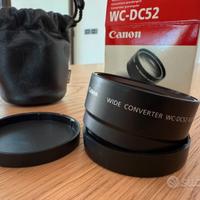 CANON WC-DC52 - convertitore grandangolo NUOVO