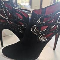 scarpe- stivaletti- swarovski- CESARE PACIOTTI-40