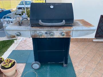 Barbecue a gas