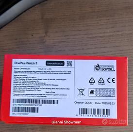 Orologio smartwatch One plus 3