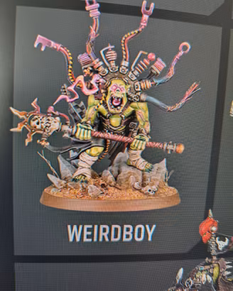 Weirdboy Orchi Ork Warhammer Armageddon